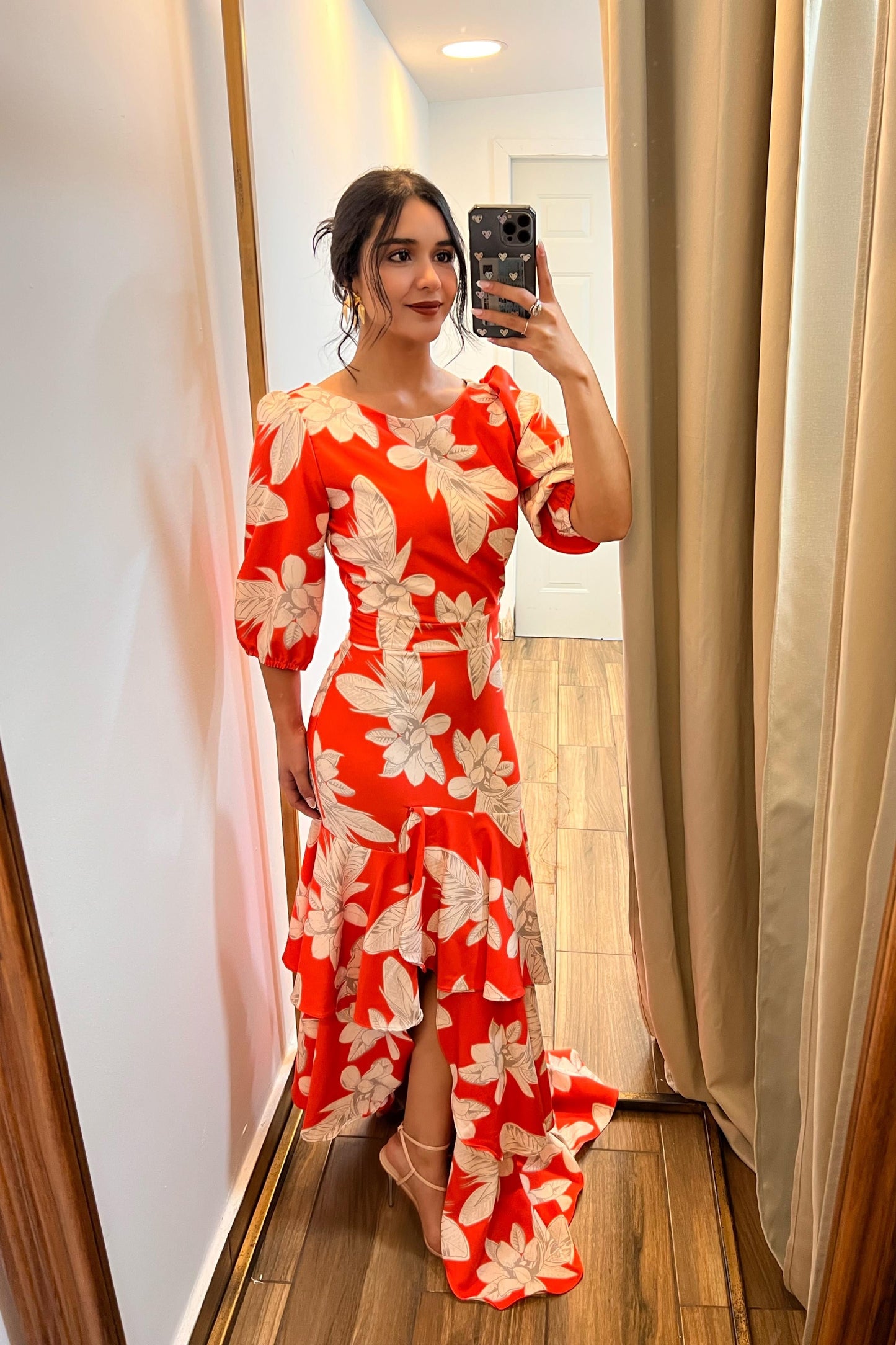 VESTIDO JANI NARANJA