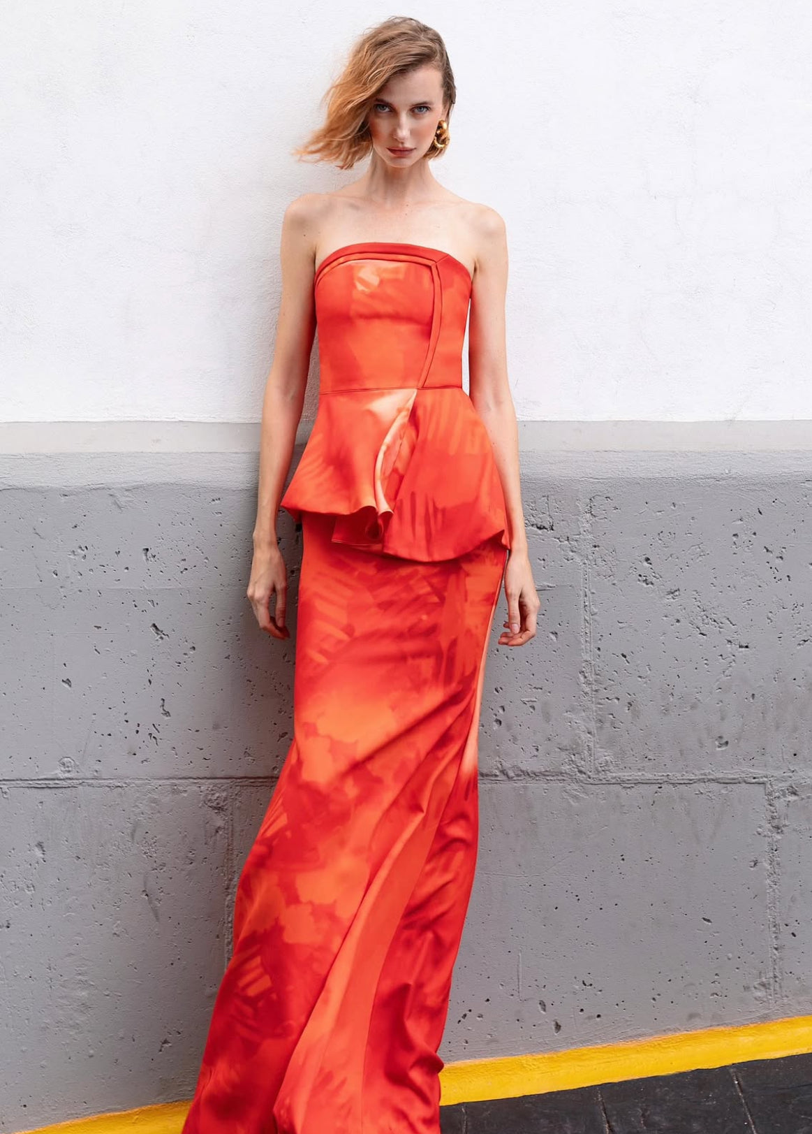 VESTIDO ICONA NARANJA