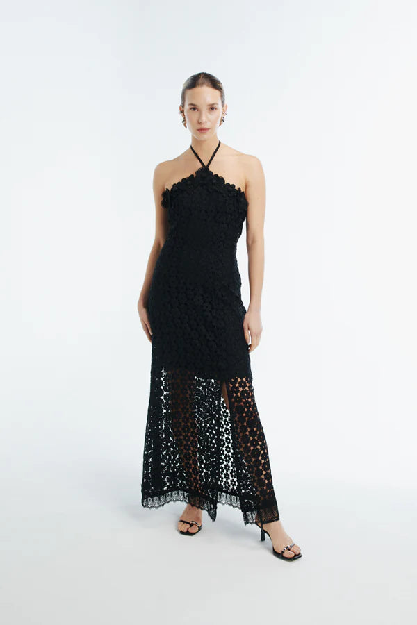 VESTIDO CELESTINA NEGRO.