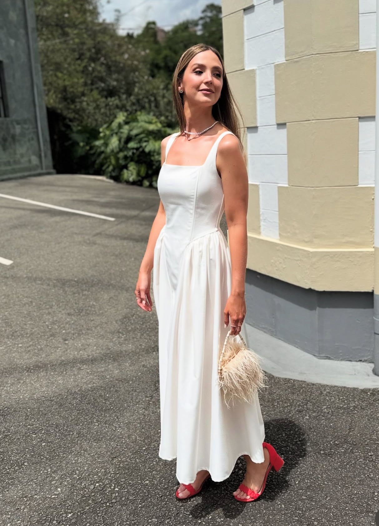 VESTIDO SEPHORA BLANCO