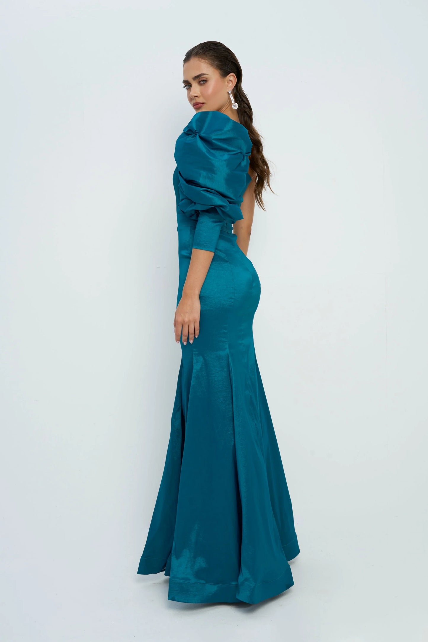 VESTIDO TURQUEZA O/S