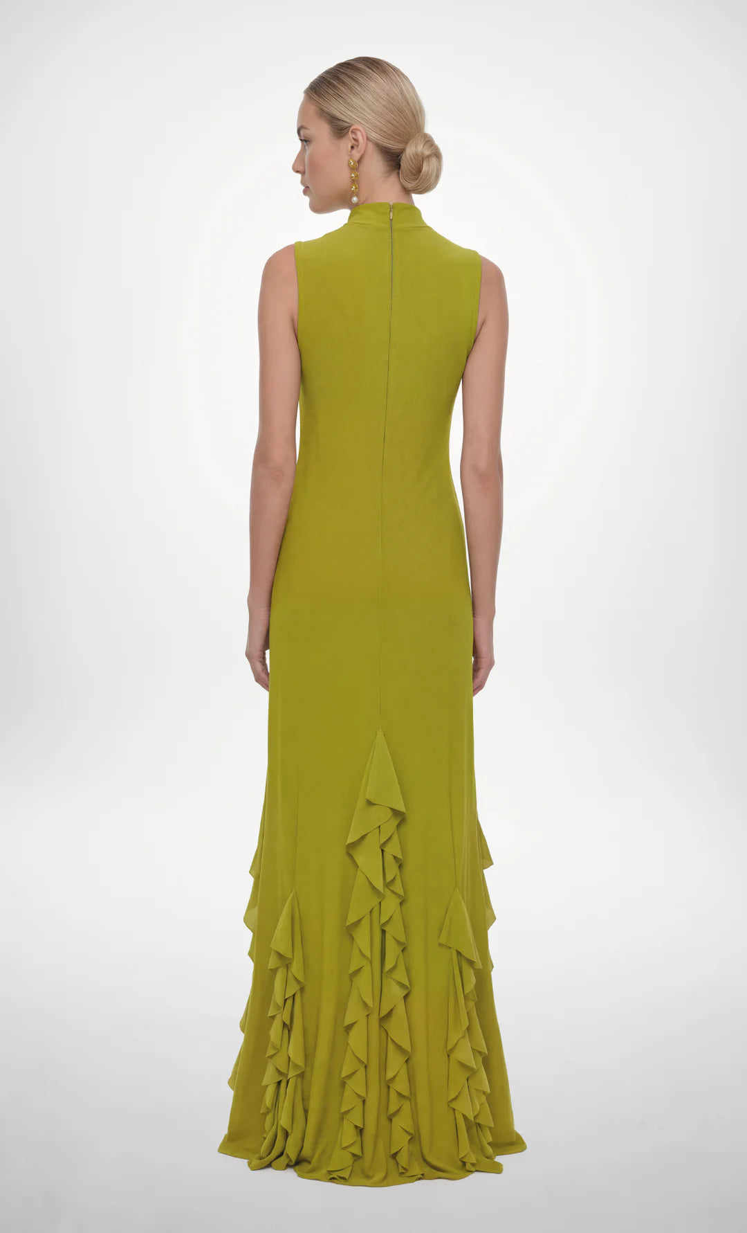 VESTIDO ANETA PISTACHO