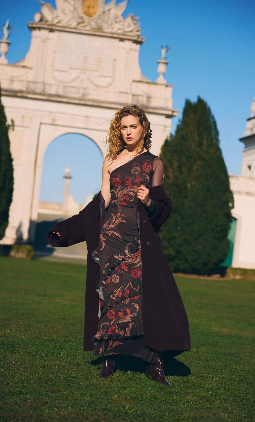 VESTIDO GLOWVINE CAFE