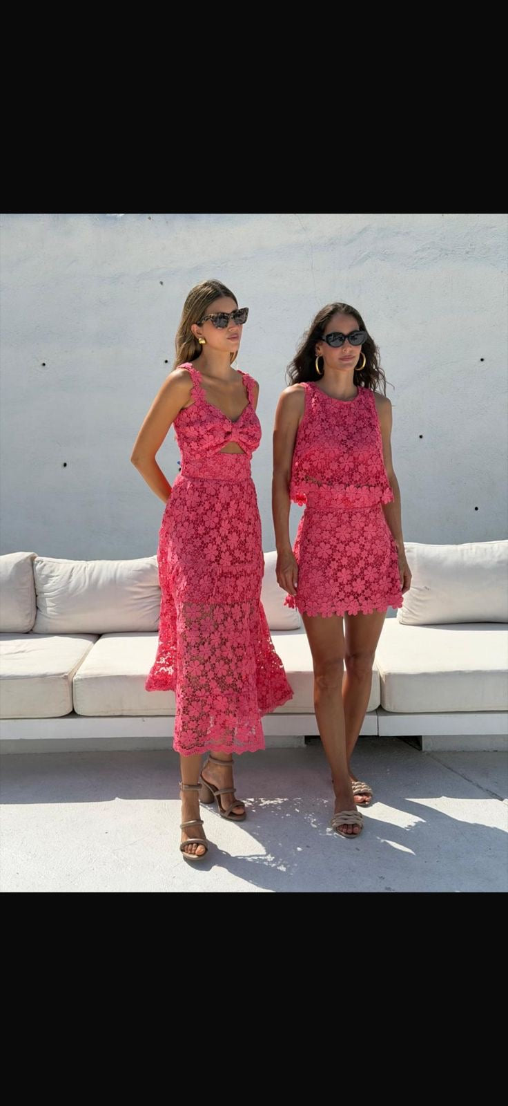 VESTIDO CORAL MIDI