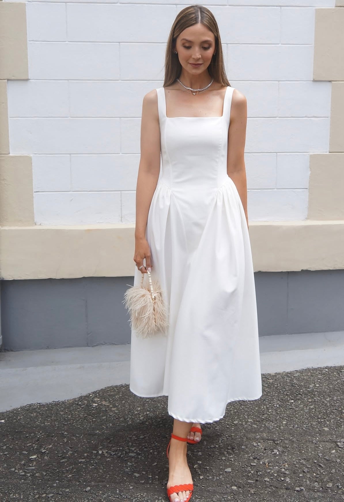 VESTIDO SEPHORA BLANCO