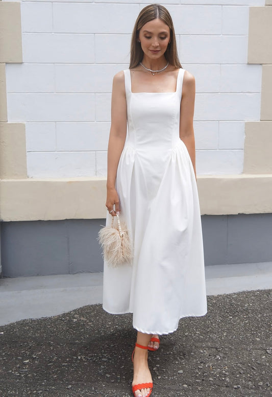 VESTIDO SEPHORA BLANCO