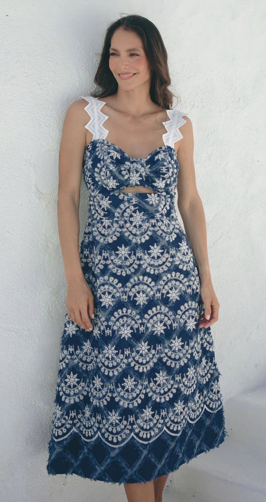 VESTIDO LAZO JEANS