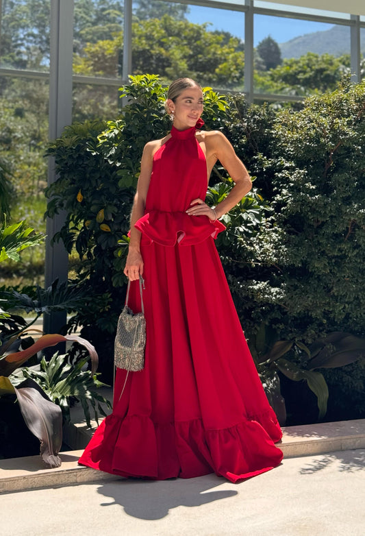 VESTIDO MARTINA ROJO