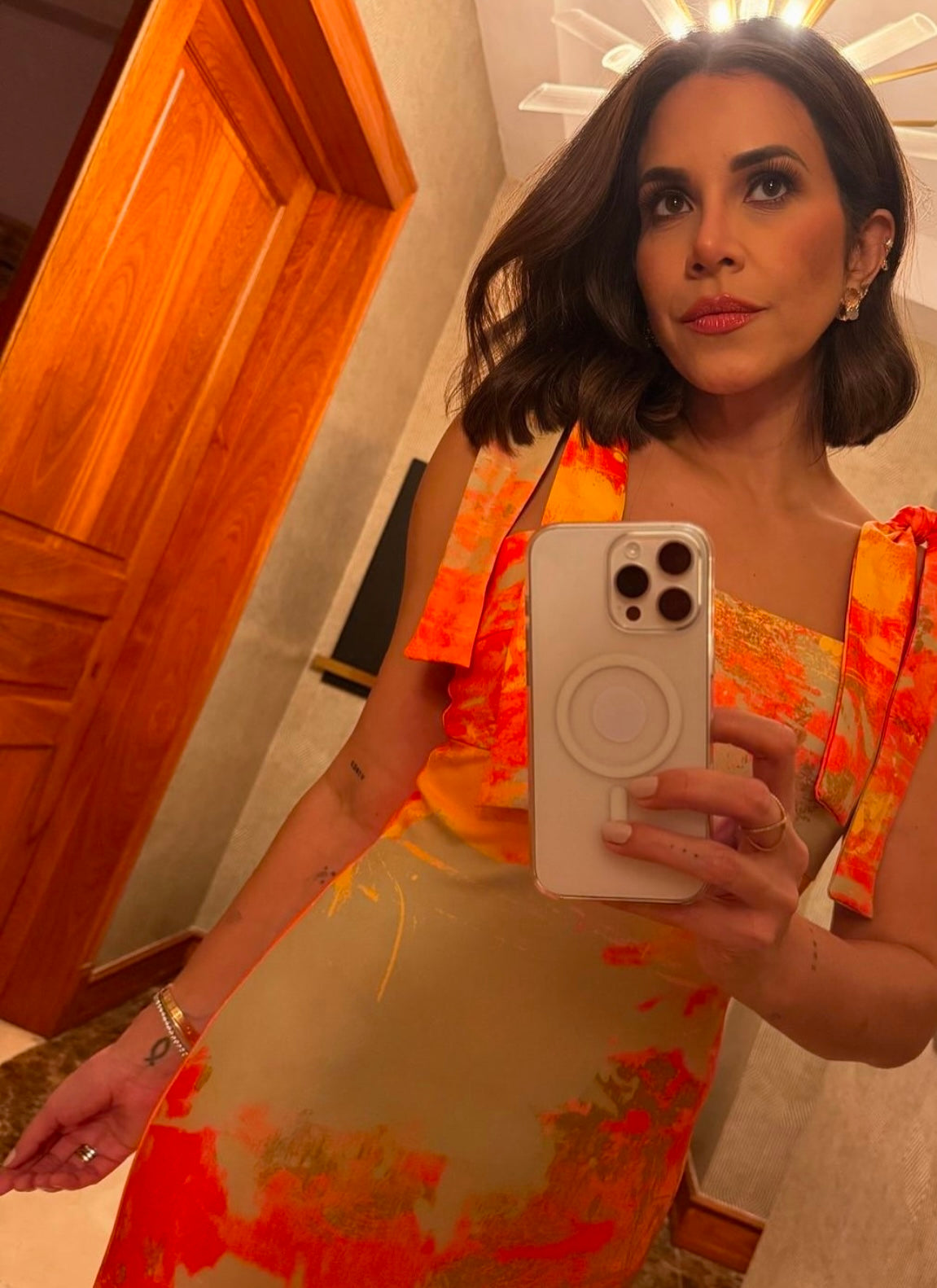 VESTIDO ANN NARANJA