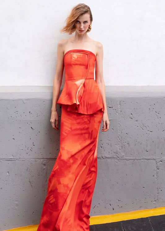VESTIDO ICONA NARANJA