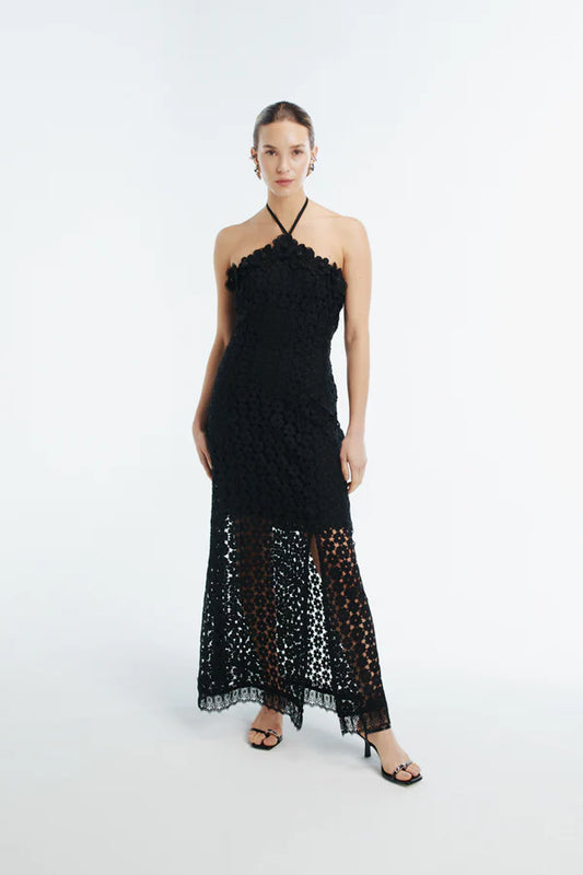 VESTIDO CELESTINA NEGRO.