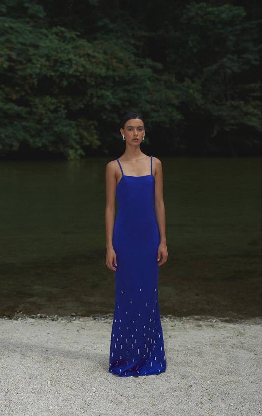 VESTIDO CALE AZUL REY