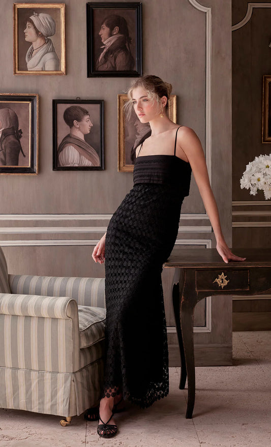 VESTIDO DUSKFLARE NEGRO