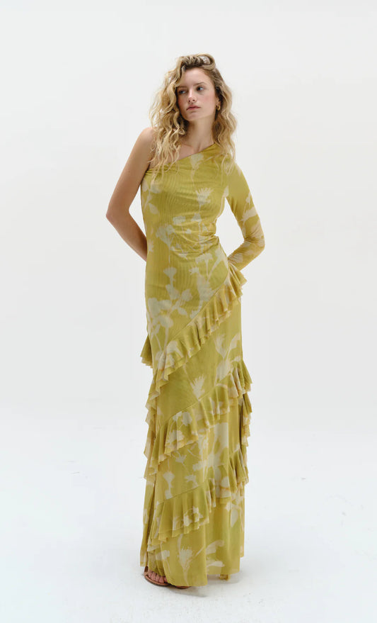 VESTIDO MACAW PISTACHO
