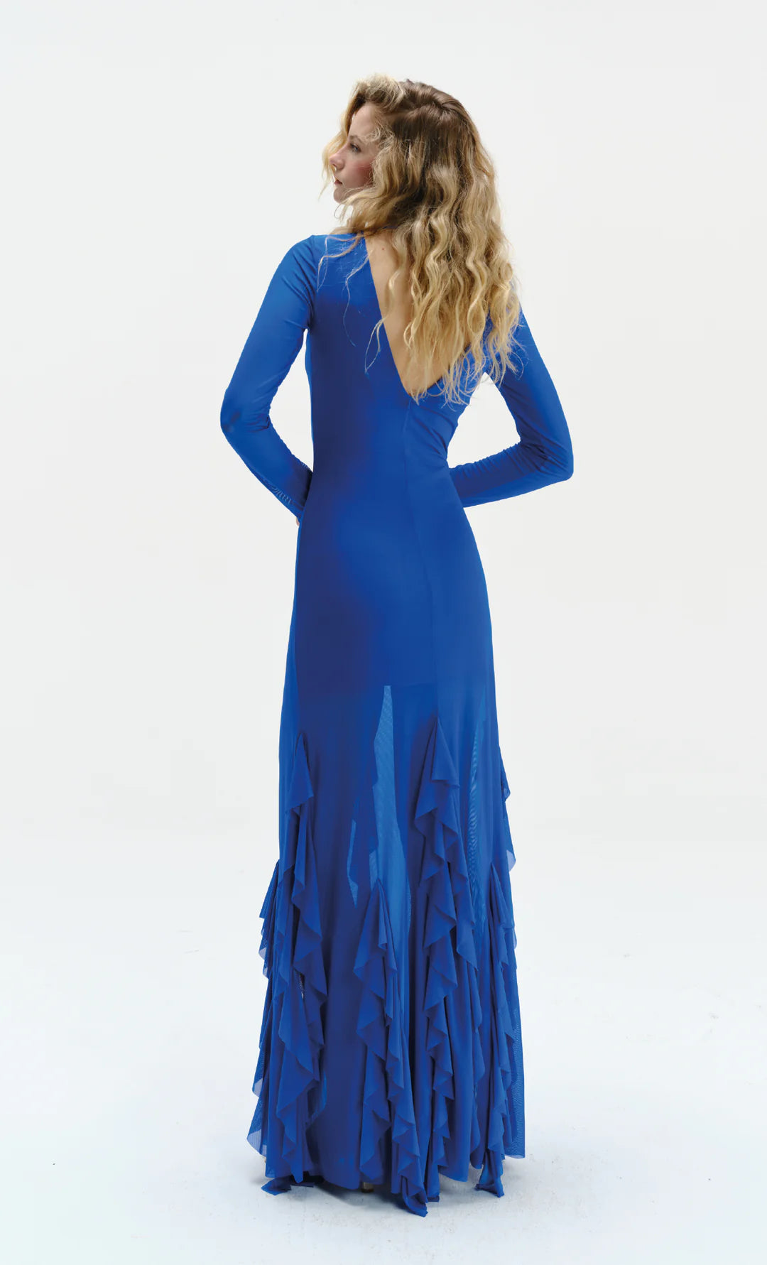 VESTIDO GALENE AZUL REY