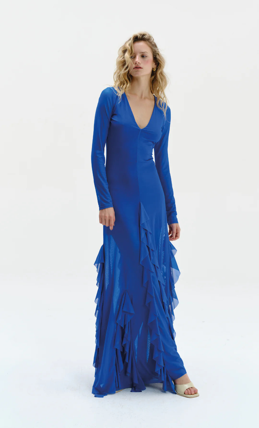 VESTIDO GALENE AZUL REY